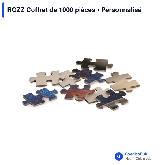 Puzzle personnalisable ROZZ de 1000 pièces avec logo - Image 5