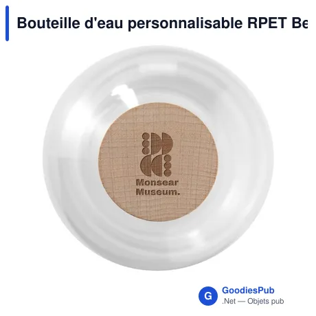 Bouteille d'eau personnalisable RPET Beech Bottle 750 ml avec logo