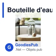 Bouteille d'eau personnalisable RPET Beech Bottle 750 ml avec logo - Miniature 2