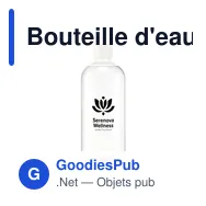 Bouteille d'eau personnalisable RPET Beech Bottle 750 ml avec logo - Miniature 3