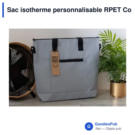 Sac isotherme personnalisable RPET Cooler Bag avec logo