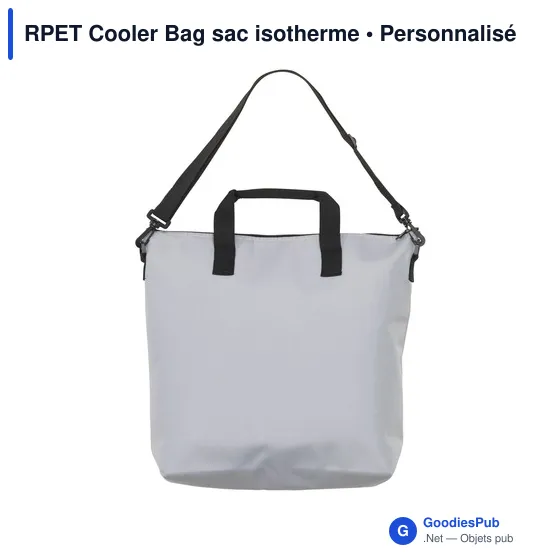 Sac isotherme personnalisable RPET Cooler Bag avec logo - Image 3