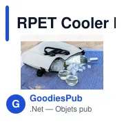 Sac isotherme personnalisable RPET Cooler Bag avec logo - Miniature 6