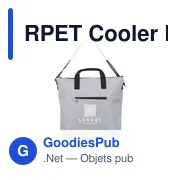 Sac isotherme personnalisable RPET Cooler Bag avec logo - Miniature 7