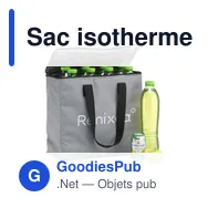 Sac isotherme personnalisable RPET Freshcooler-XL avec logo - Miniature 2