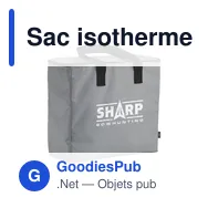 Sac isotherme personnalisable RPET Freshcooler-XL avec logo - Miniature 3