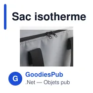 Sac isotherme personnalisable RPET Freshcooler-XL avec logo - Miniature 5
