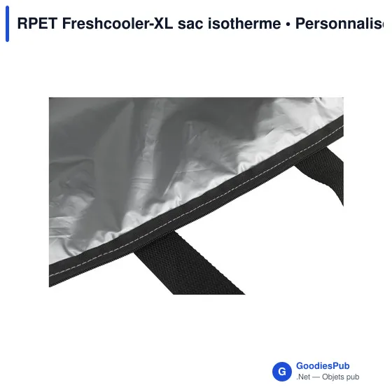 Sac isotherme personnalisable RPET Freshcooler-XL avec logo - Image 6