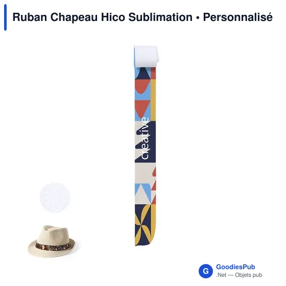 Ruban Chapeau Hico Sublimation - Image 1