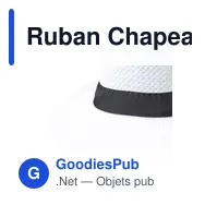 Ruban Chapeau Hicoband - Miniature 4