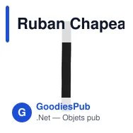 Ruban Chapeau Hicoband - Miniature 5