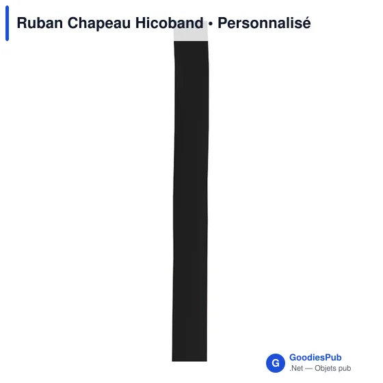 Ruban Chapeau Hicoband - Image 5
