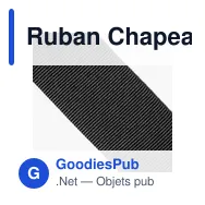 Ruban Chapeau Hicoband - Miniature 7