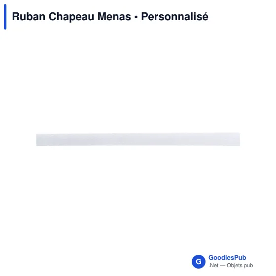 Ruban Chapeau Menas - Image 11