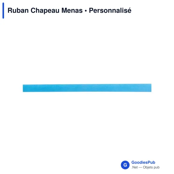 Ruban Chapeau Menas - Image 6