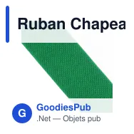 Ruban Chapeau Nwovenband - Miniature 12