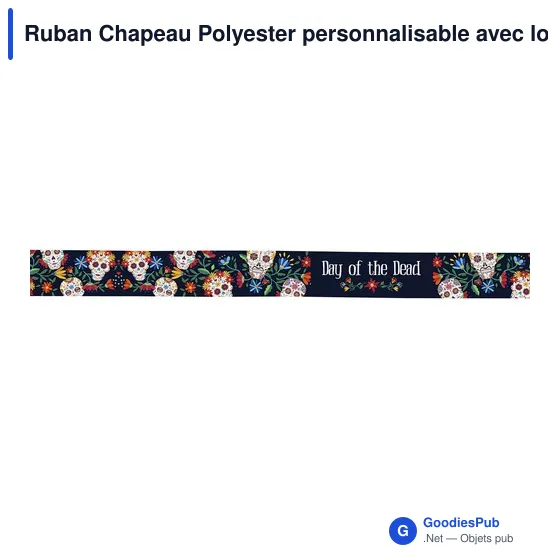 Ruban Chapeau Polyester personnalisable avec logo - Image 10