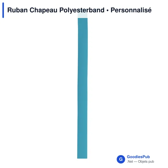 Ruban Chapeau Polyesterband - Image 1