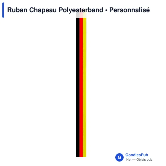 Ruban Chapeau Polyesterband - Image 7