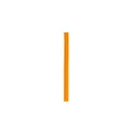 Variante orange - Ruban Chapeau Polyesterband