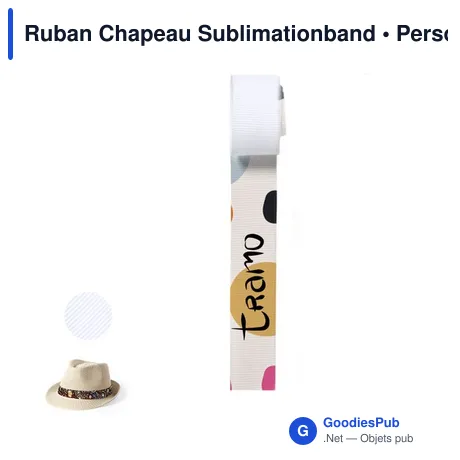 Ruban Chapeau Sublimationband