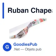 Ruban Chapeau Sublimationband - Miniature 5