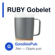 RUBY Gobelet double paroi 300ml - Miniature 1