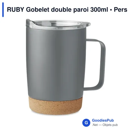 RUBY Gobelet double paroi 300ml