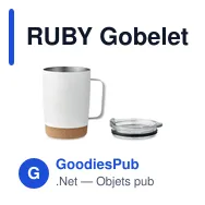 RUBY Gobelet double paroi 300ml - Miniature 12