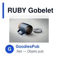 RUBY Gobelet double paroi 300ml - Miniature 5