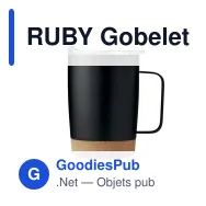RUBY Gobelet double paroi 300ml - Miniature 8
