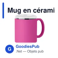 Mug en céramique personnalisable RUBY avec logo - Miniature 11