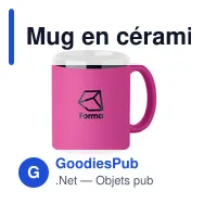 Mug en céramique personnalisable RUBY avec logo - Miniature 12