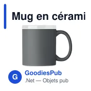 Mug en céramique personnalisable RUBY avec logo - Miniature 5
