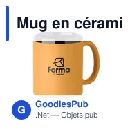 Mug en céramique personnalisable RUBY avec logo - Miniature 7