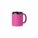 Variante fuchsia - Mug en céramique personnalisable RUBY avec logo