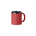 Variante rouge - Mug en céramique personnalisable RUBY avec logo