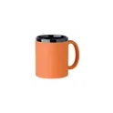 Variante orange - Mug en céramique personnalisable RUBY avec logo