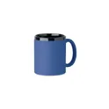 Variante bleu royal - Mug en céramique personnalisable RUBY avec logo