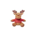 Variante rouge - Peluche personnalisable Renne avec capuche - RUDOLPHavec logo