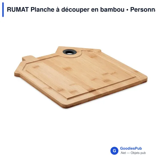 RUMAT Planche à découper en bambou - Image 1