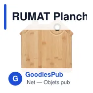 RUMAT Planche à découper en bambou - Miniature 2