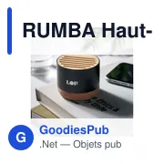 RUMBA Haut-parleur en liège et alu - Miniature 2