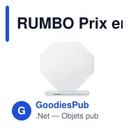 RUMBO Prix en cristal - Miniature 4