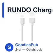 RUNDO Chargeur sans fil en bambou - Miniature 5