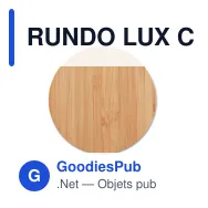 RUNDO LUX Chargeur sans fil en bambou 15W - Miniature 2