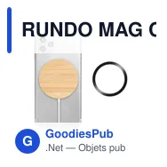 RUNDO MAG Chargeur sans fil magnétique - Miniature 1