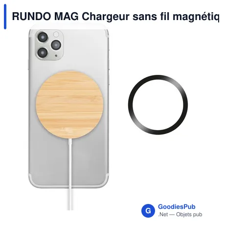 RUNDO MAG Chargeur sans fil magnétique