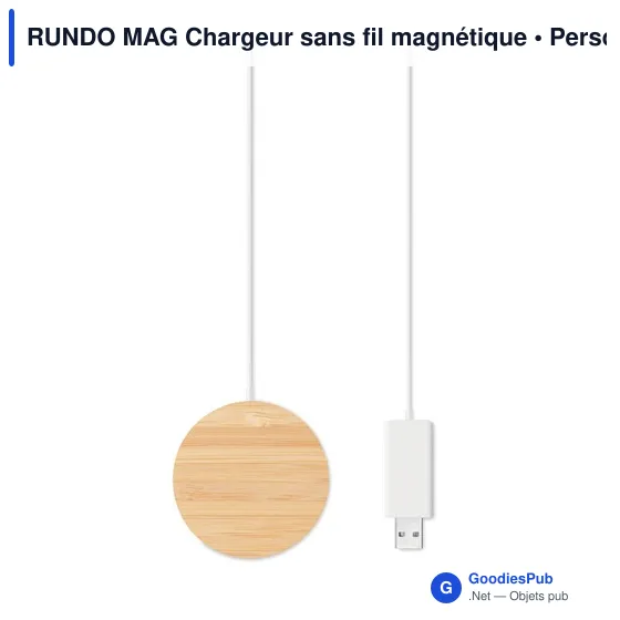 RUNDO MAG Chargeur sans fil magnétique - Image 2