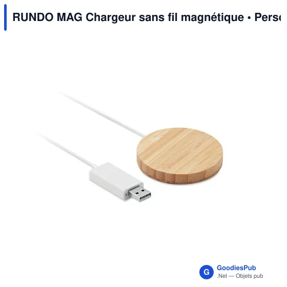 RUNDO MAG Chargeur sans fil magnétique - Image 3